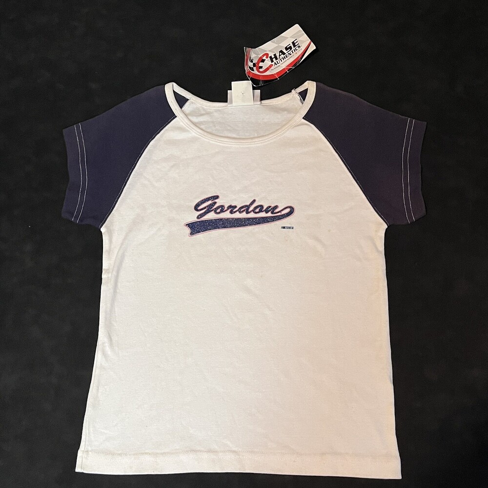 Vintage Chase Authentics Jeff Gordon #24 Racing Sparkle Womens Nascar T-Shirt M
